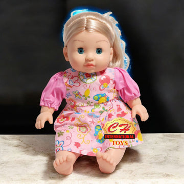 Ch toys Exclusive Soft Rubber Music Baby Doll