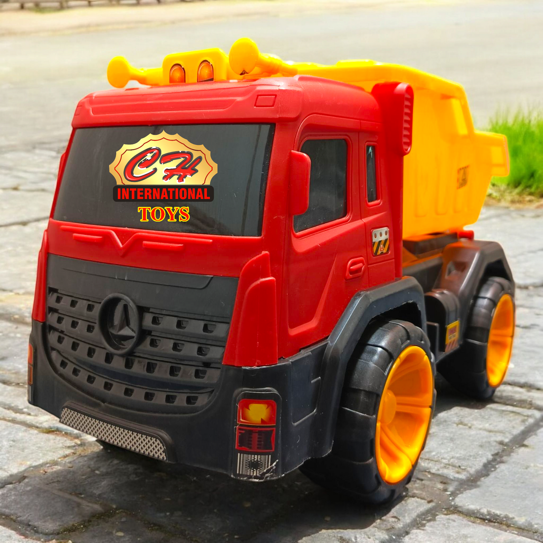 Loader Truck Powerful Master – Heavy-Duty Construction Vehicle (1ft x 9in)