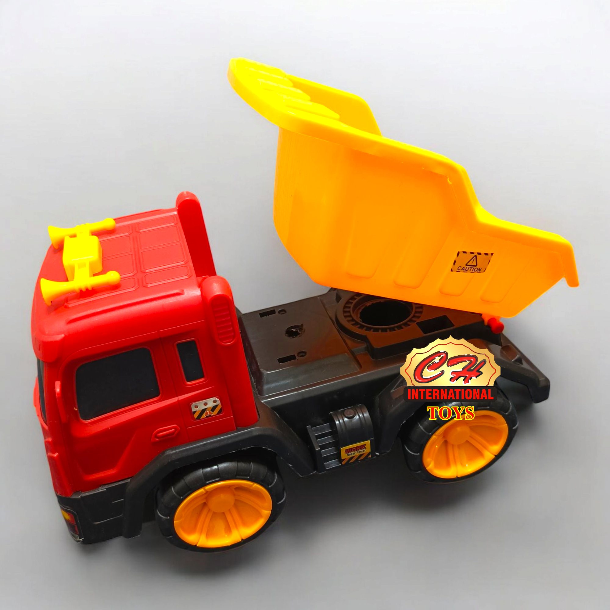 Loader Truck Powerful Master – Heavy-Duty Construction Vehicle (1ft x 9in)