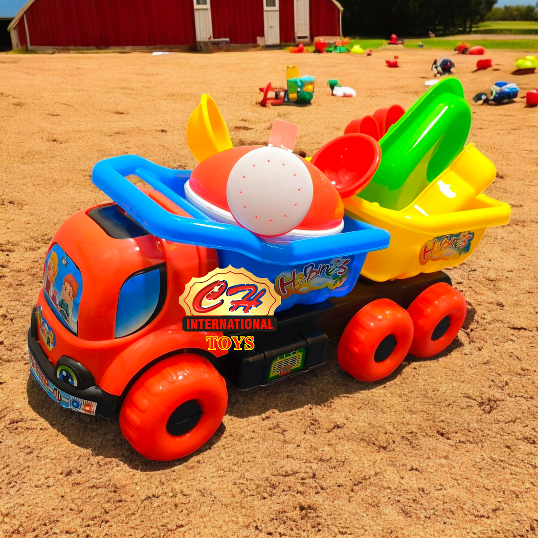 Sand Blocks Car Large