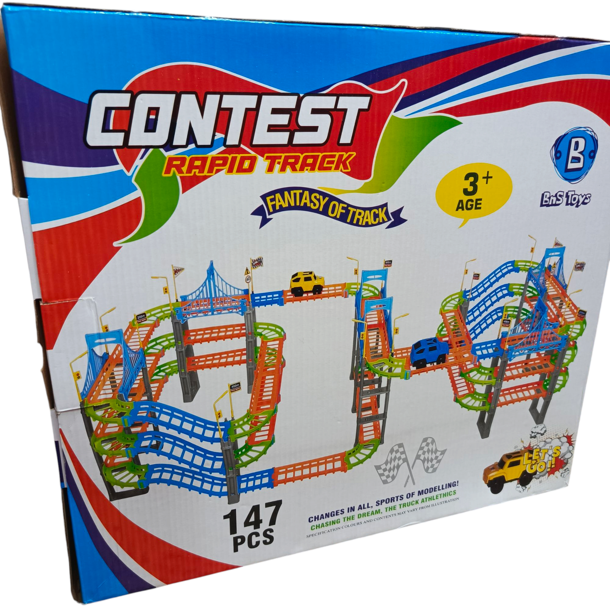 Contest Rapid Track Local – 147 Pieces