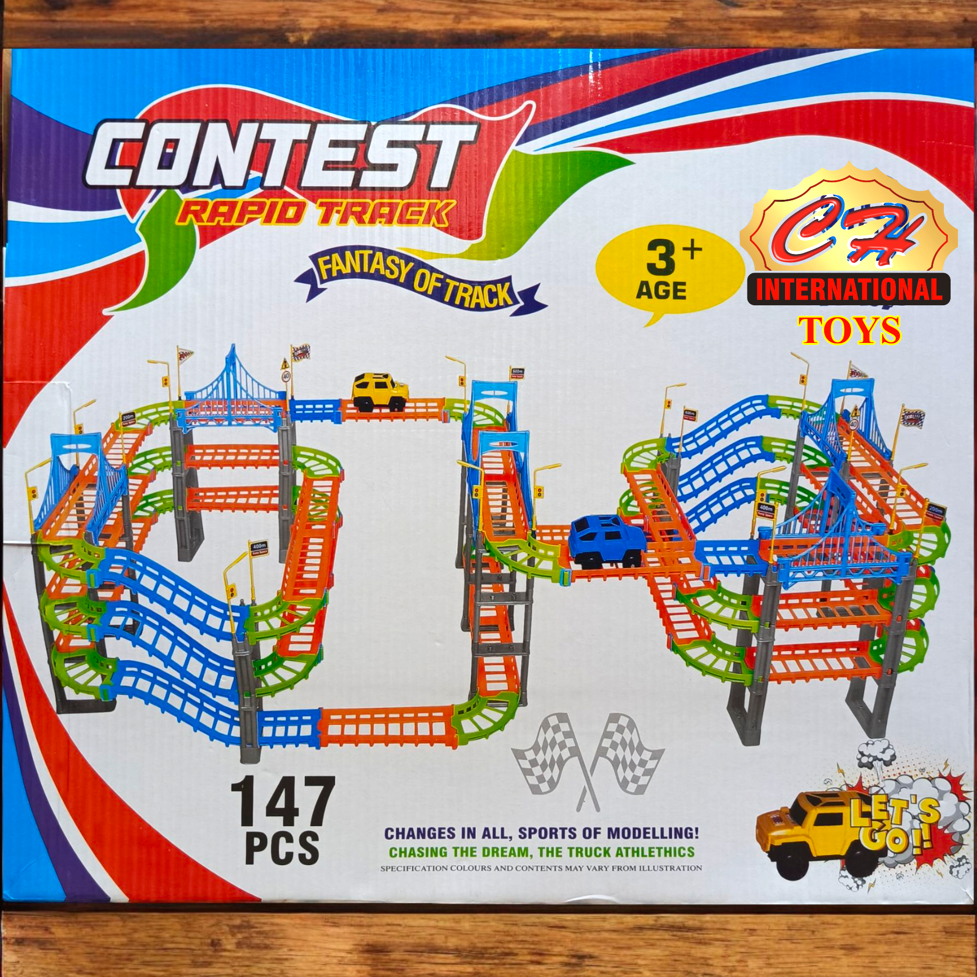 Contest Rapid Track Local – 147 Pieces