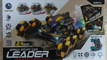 Spray Stunt Car FlashLight Leader 6-Wheel 2.4GHz Remote Control Car