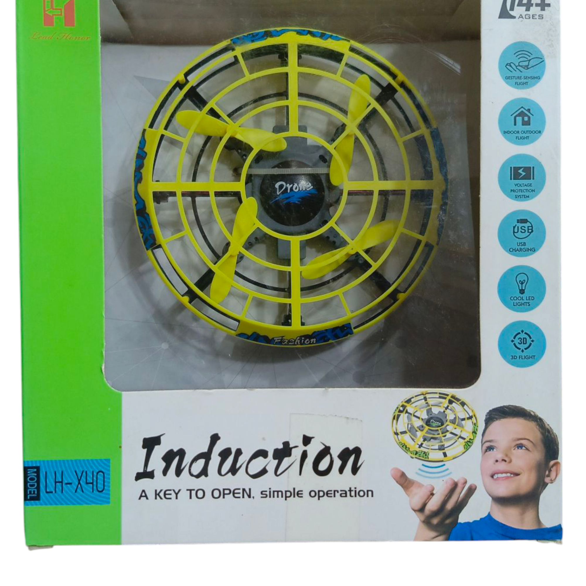 Induction Hand sensor Drone LH-X40