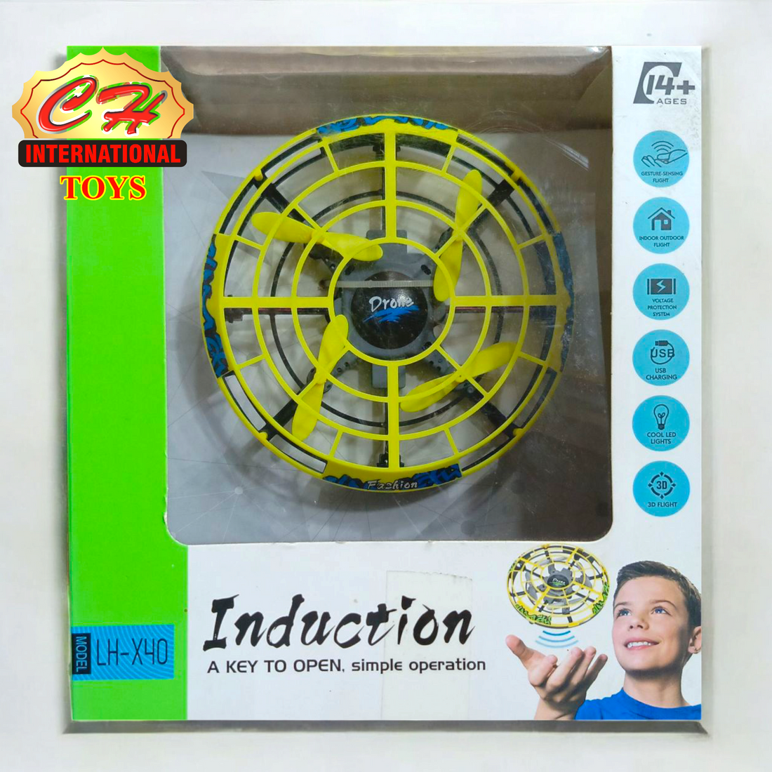 Induction Hand sensor Drone LH-X40
