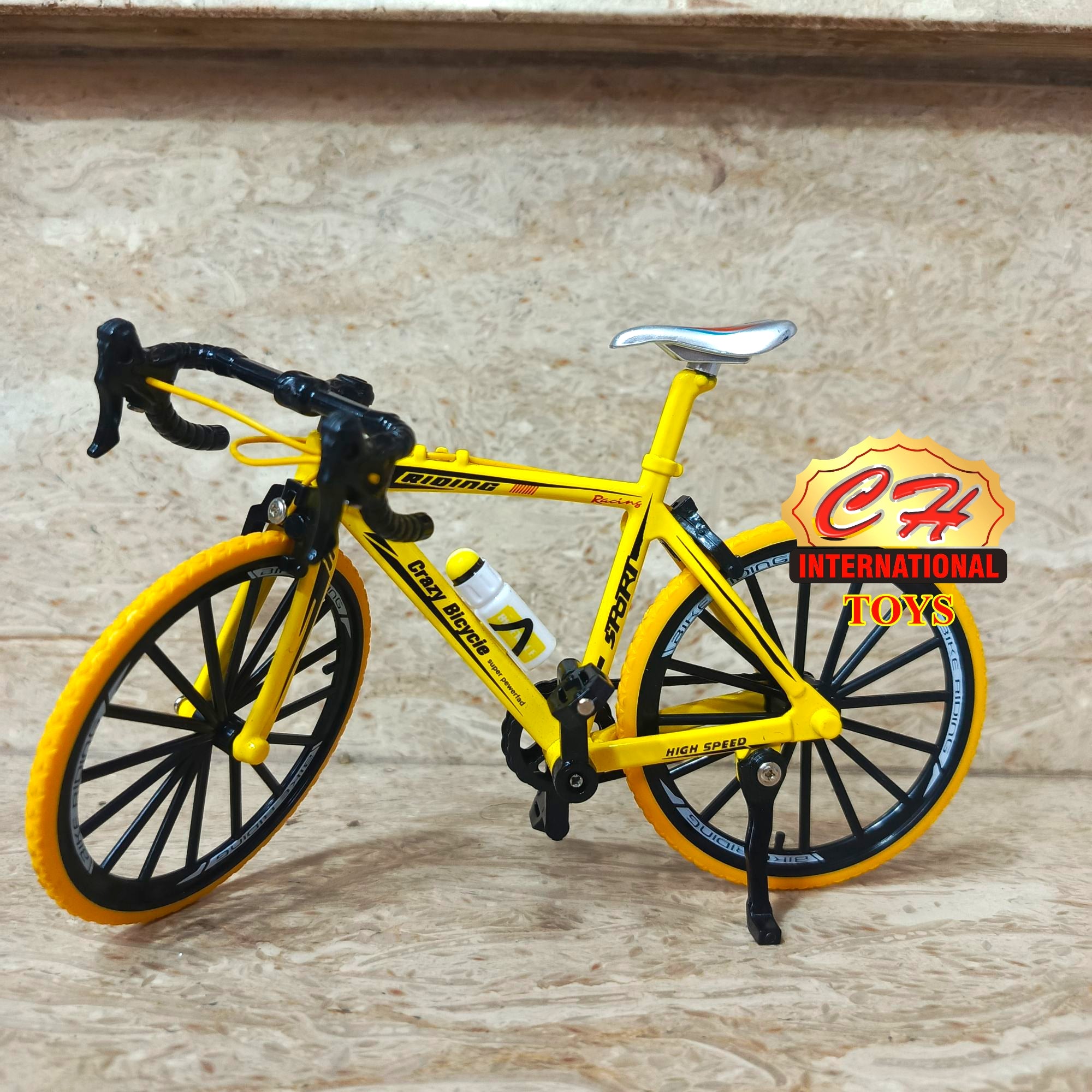 Metal Bicycle model toy 8 inches width