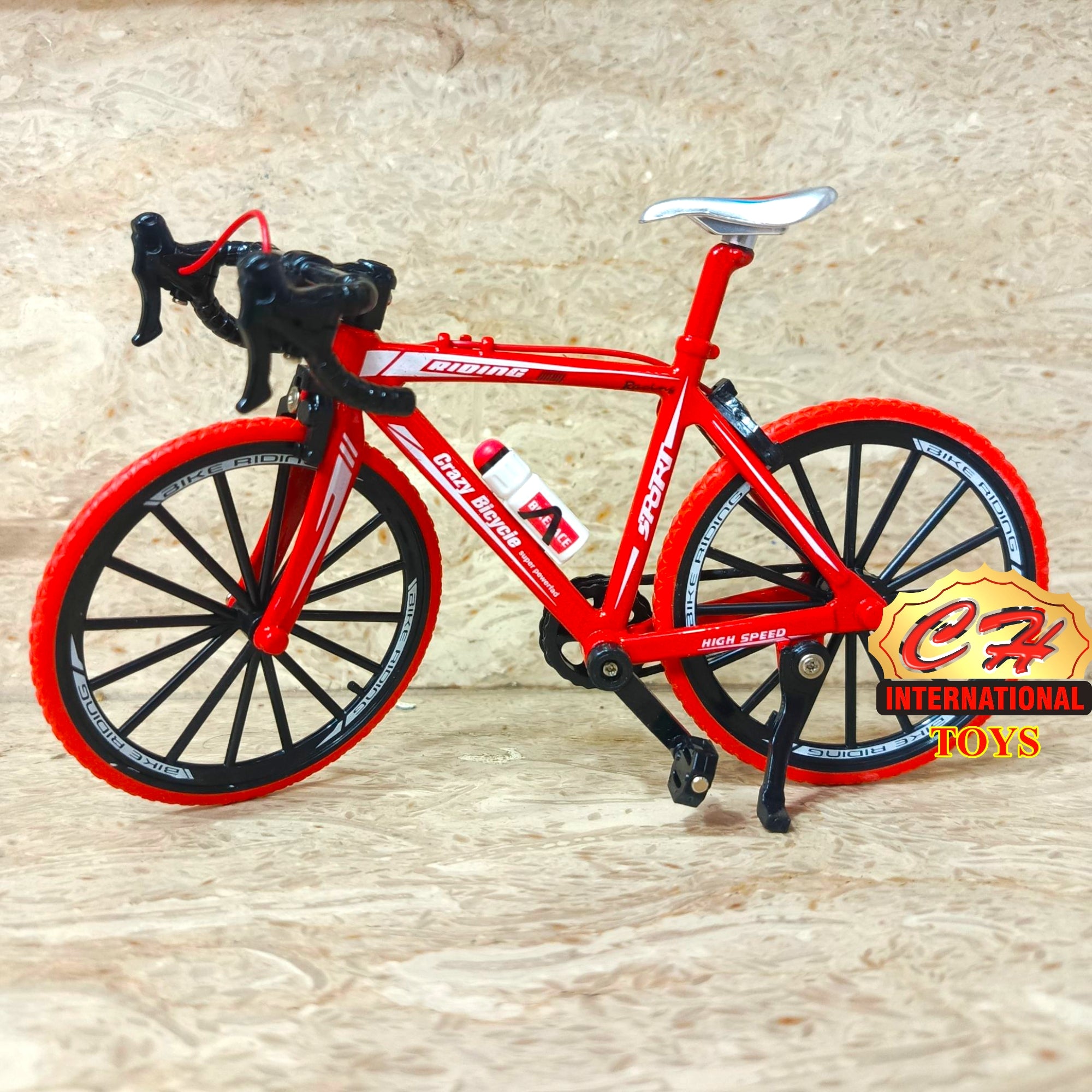 Metal Bicycle model toy 8 inches width