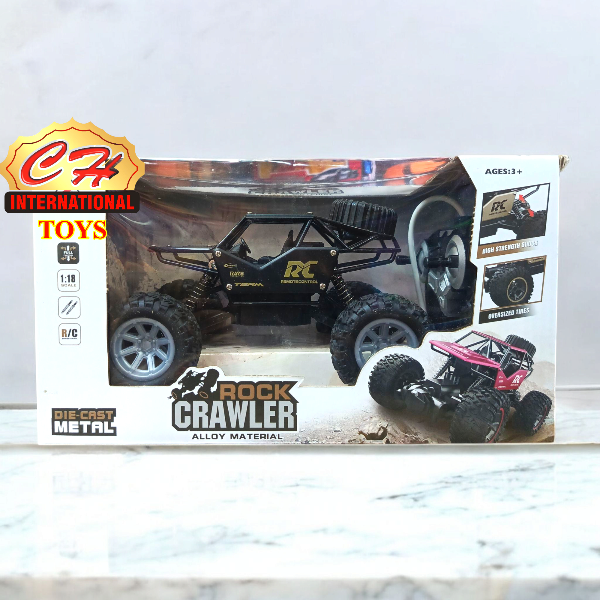 Rock Crawler Die-Cast 1:18 Scale 2092 Off-Road RC Car