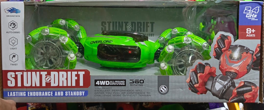 Stunt & Drift Lasting RC Car HS007-2D 2.4GHz Remote Control Car