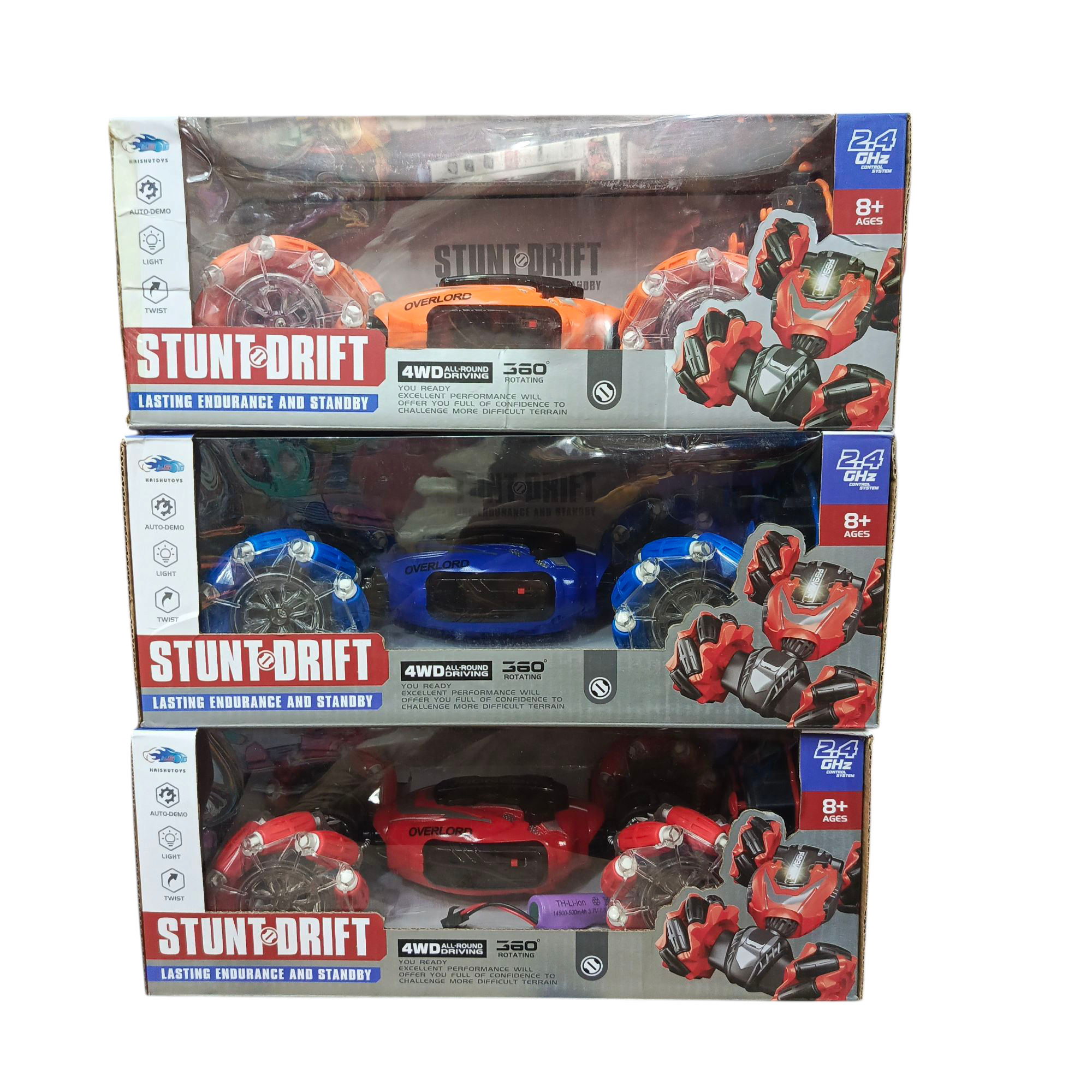 Stunt & Drift Lasting RC Car HS007-2D 2.4GHz Remote Control Car