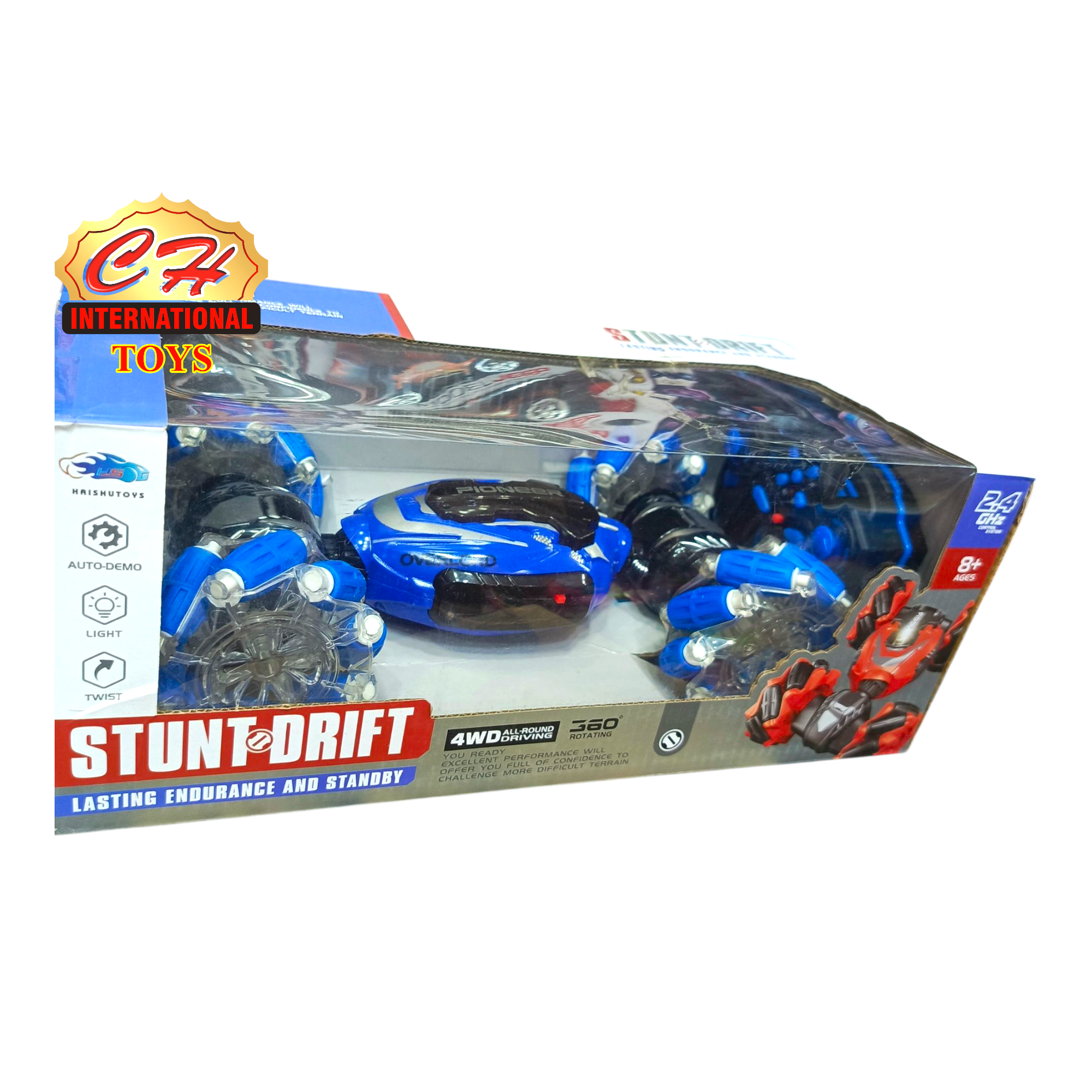 Stunt & Drift Lasting RC Car HS007-2D 2.4GHz Remote Control Car