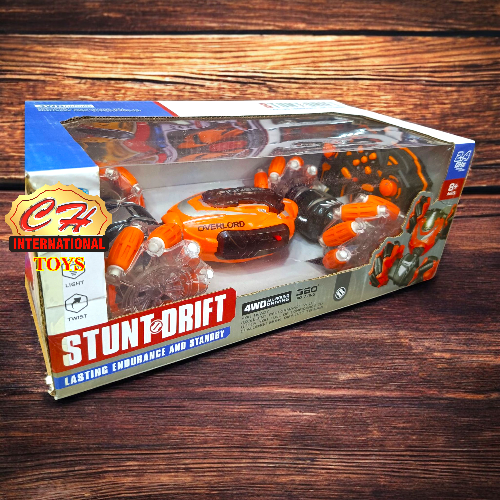Stunt & Drift Lasting RC Car HS007-2D 2.4GHz Remote Control Car