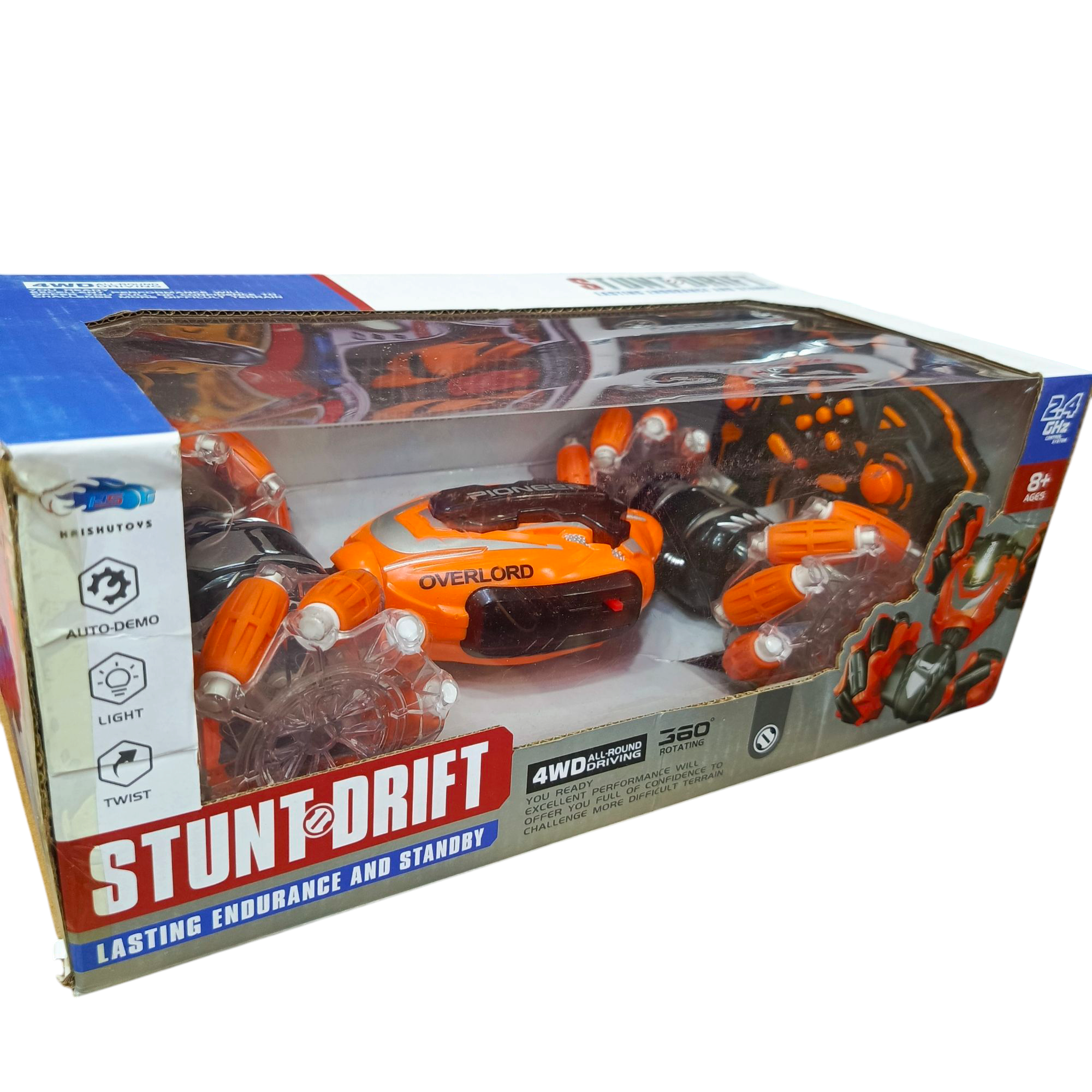 Stunt & Drift Lasting RC Car HS007-2D 2.4GHz Remote Control Car