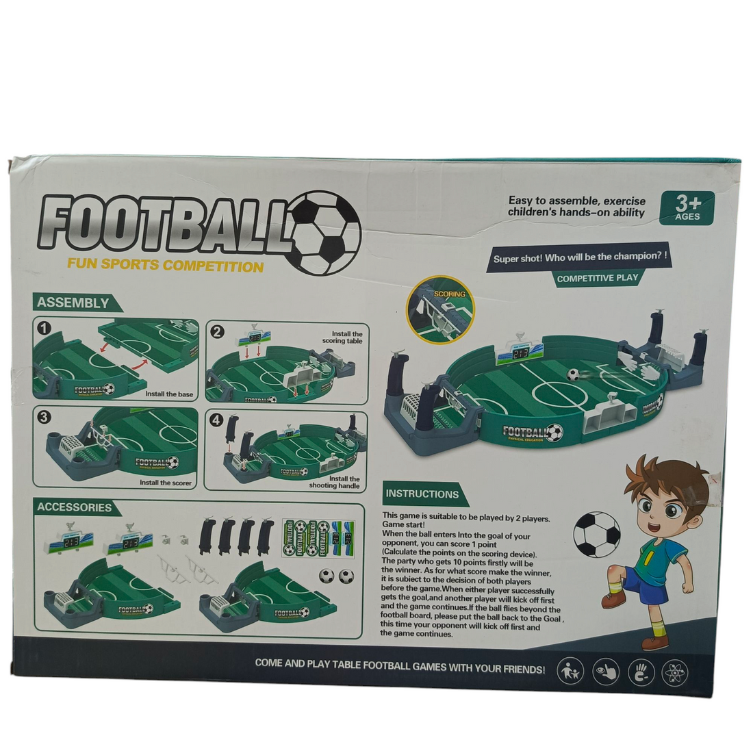 Football Fun Sports Ground 2021-1 Kids Mini Football Play Set