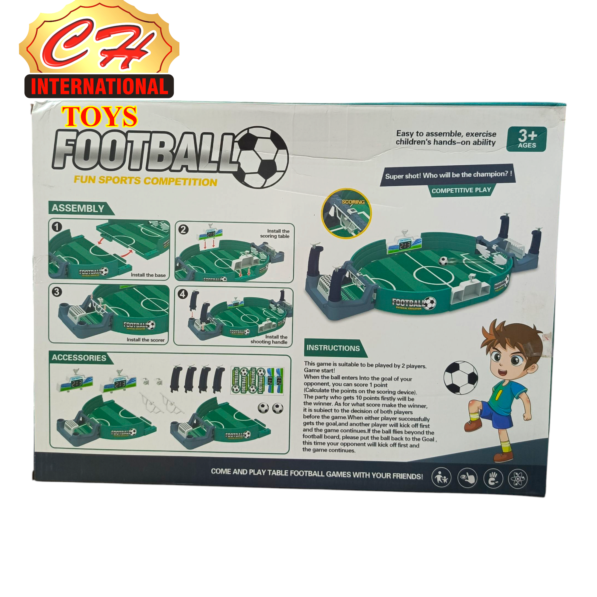 Football Fun Sports Ground 2021-1 Kids Mini Football Play Set