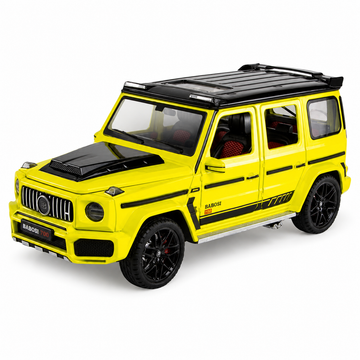 1:24 Die-Cast G-Class SUV Model | Pull Back Alloy SUV with Opening Doors, Lights & Sound | 3 Colors