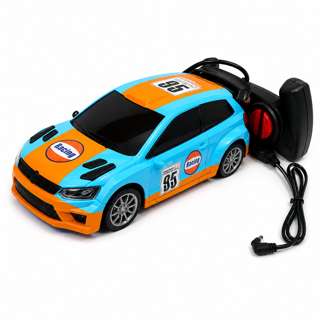2.4GHz RC Racing Car Toy with LED Lights | Remote Control Car Pakistan