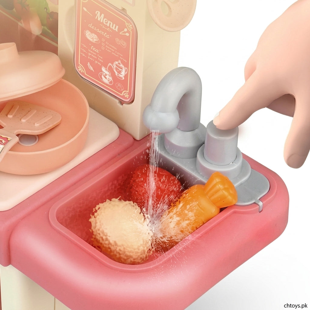 Buy Dream Kitchen Pretend Play Cooking Set for Kids | Light, Sound & Water