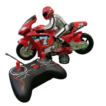 High-Speed 4-Channel Remote Control Racing Motorcycle Toy with 360° Rotation